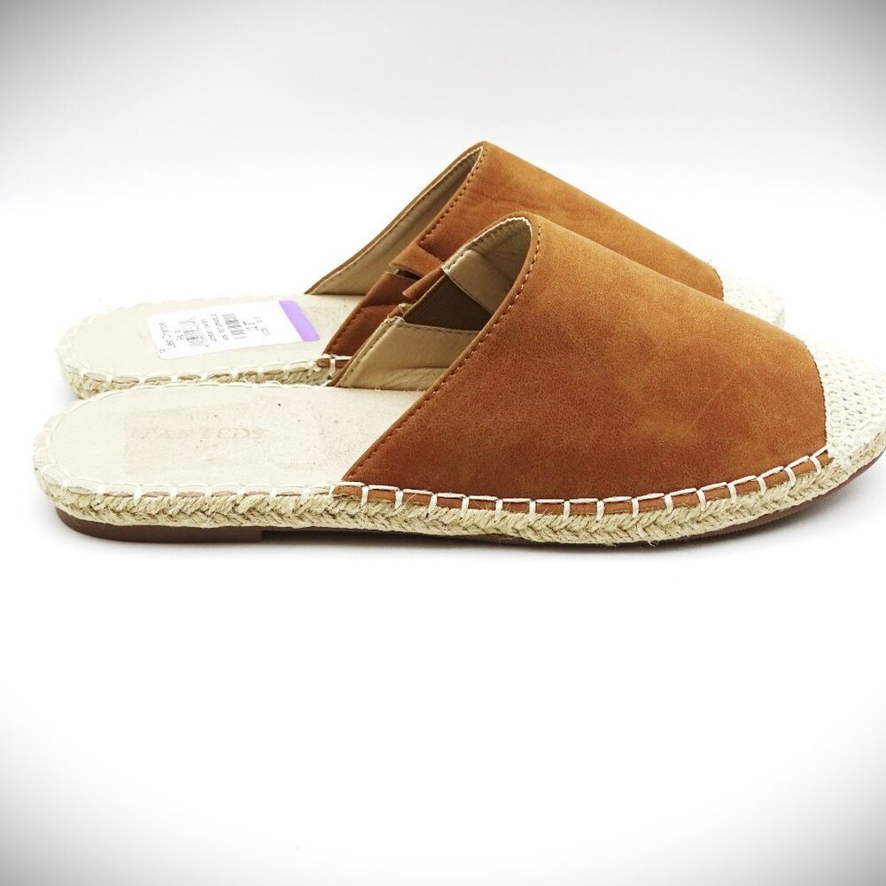 WANTED Man Made Material Colorblock Espadrille In Chestnut Size 8.5 - Picture 5 of 8